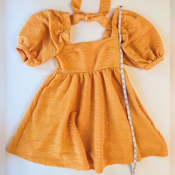 Free People Violet Mini Dress in Carrot Ginger Size XS - Picture 11 of 14